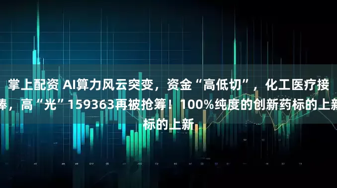 掌上配资 AI算力风云突变，资金“高低切”，化工医疗接棒，高“光”159363再被抢筹！100%纯度的创新药标的上新